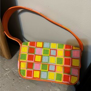 STAUD Tommy beaded bag NEW